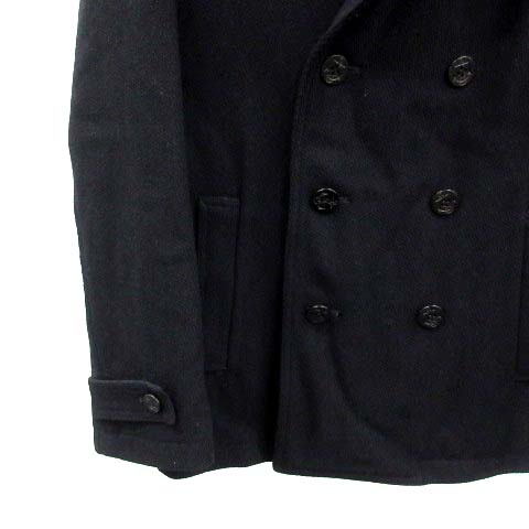 [美品] ユニフォームエクスペリメント  Pコート ネイビー ユニフォームエクスペリメント uniform experiment ピーコート P