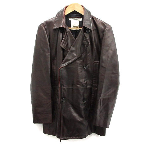キャサリンハムネットロンドン KATHARINE HAMNETT LONDON レザーコート 