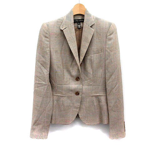 ラルフローレン RALPH LAUREN ジャケット テーラード シングル グレン 