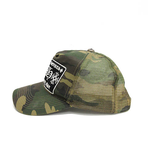 クロムハーツ CHROME HEARTS キャップ 帽子 カモフラ 迷彩 4 カーキ 緑  