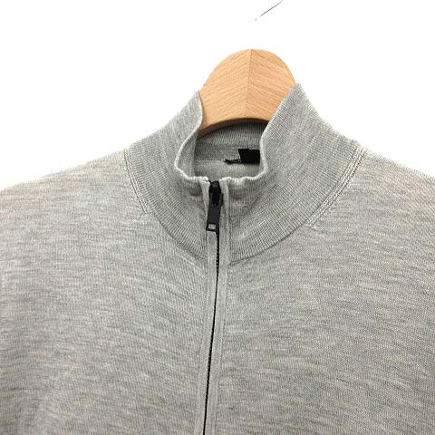 セオリー theory 16SS カーディガン ニット 長袖 ジップアップ シルク 