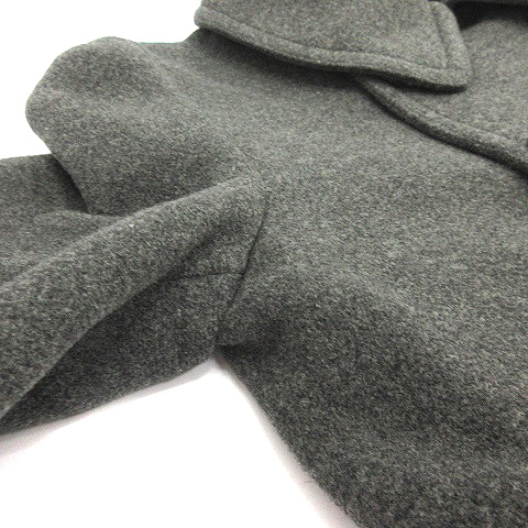 ラルフローレン RALPH LAUREN Pコート ピーコート ウール 11 グレー