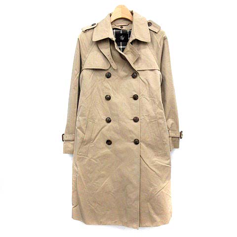 フレームワークFRAMeWORK トレンチコート ベージュ 日本製 M FRAMEWORK  