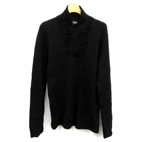 エンポリオアルマーニ EMPORIO ARMANI ニット セーター 長袖 44 黒 