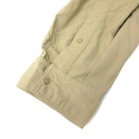 【新品】試着のみpatagonia ベージュ 長袖シャツ 新品】試着のみpatagonia ベージュ 長袖シャツ
