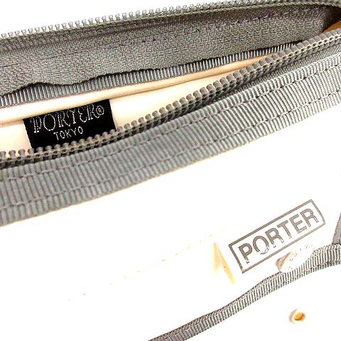 ポーター PORTER JAM ジャム ボディバッグ ウエストポーチ 白