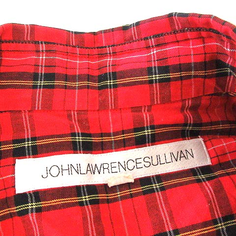 ジョンローレンスサリバンJOHNLAWRENCESULLIVAN完売品赤チェック