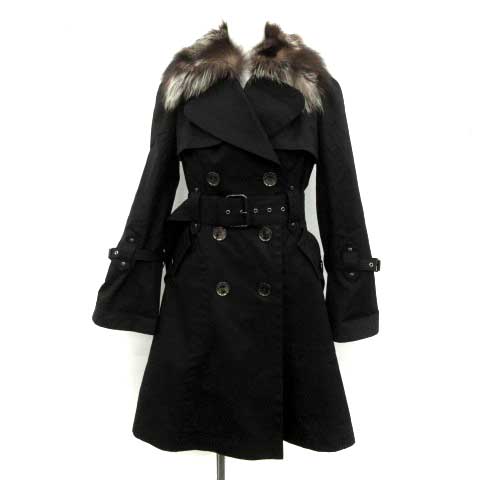 バーバリーブルーレーベル BURBERRY BLUE LABEL トレンチコート ロング  