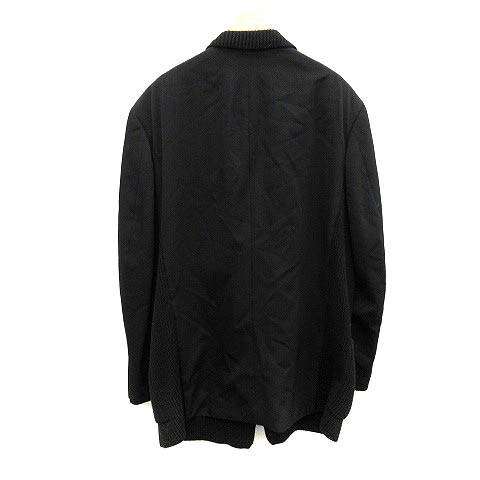 Y's　ワイズ　ベスト　ジレ　ジャケット　ヨウジヤマモト　黒　フリーサイズ Y's ワイズ ベスト ジレ ジャケット ヨウジヤマモト 黒 フリーサイズ