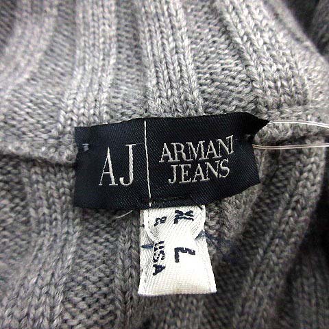 アルマーニ ジーンズ ARMANI JEANS ジャケット ニット ジップアップ