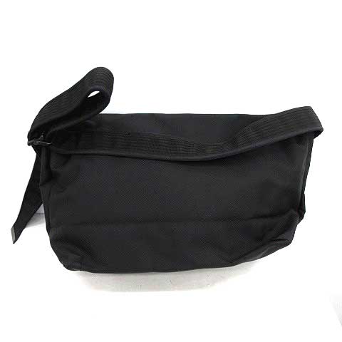 ナリフリ narifuri メッセンジャーバッグ ショルダー ナイロン F 黒