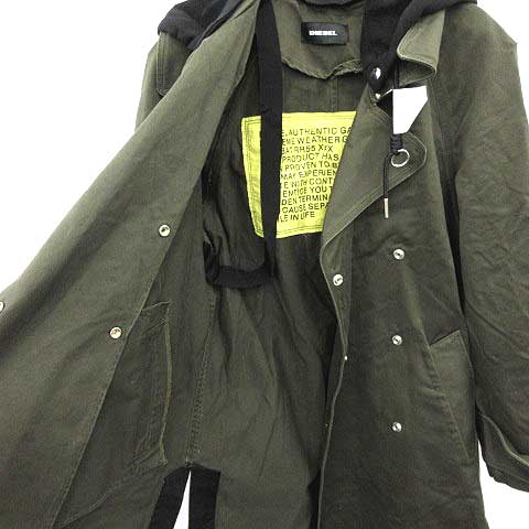 ディーゼル DIESEL 19SS トレンチコート 美シルエット ロング XXS 
