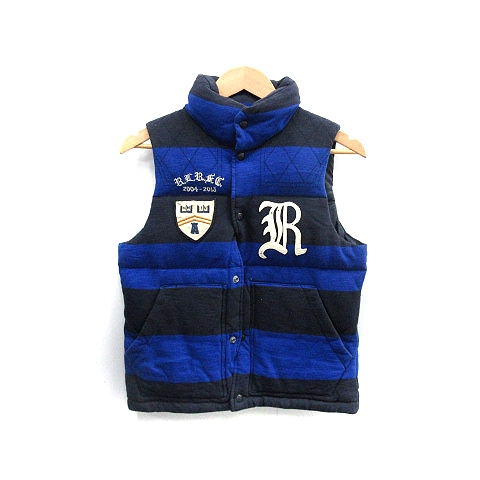 ラルフローレン ラグビー RALPH LAUREN RUGBY ダウンベスト ボーダー S 