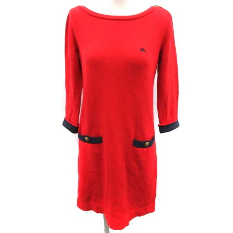 バーバリーブルーレーベル BURBERRY BLUE LABEL ニット ワンピース