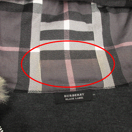 【ラビットファー】【3】BURBERRY BLACK LABEL パーカー バーバリーブラックレーベル BURBERRY BLACK LABEL パーカー