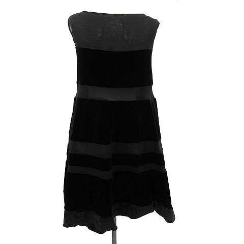 フォクシーニューヨーク FOXEY NEW YORK VELOUR NOIR ワンピース 