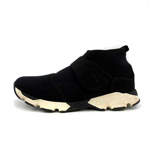 マルニMARNIネオプレン×スエードスニーカーブラック40 （MARNI