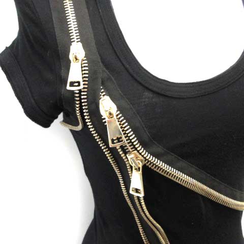 ジバンシィ GIVENCHY Tシャツ カットソー ジップファスナー 半袖 ジバンシィ GIVENCHY Tシャツ カットソー ジップファスナー 半袖