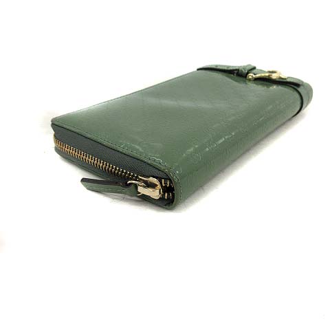 グッチ GUCCI 長財布 ラウンドファスナー ニース マイクロGGシマ  