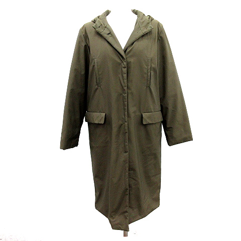 マレーラ MARELLA スポーツ SPORT 中綿コート ロング フード 38 カーキ