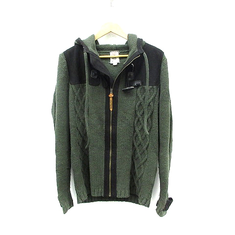 ディーゼル DIESEL ジャケット パーカー ニット ジップアップ ウール 