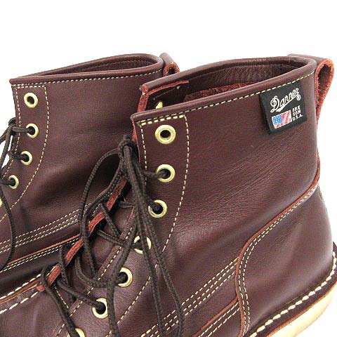 ダナー DANNER ワークブーツ CAMALLI Vibram ソール レザーモックトゥ