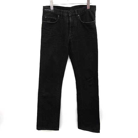 ディオールオム Dior HOMME パンツ デニム ジーンズ 29 黒 ブラック 