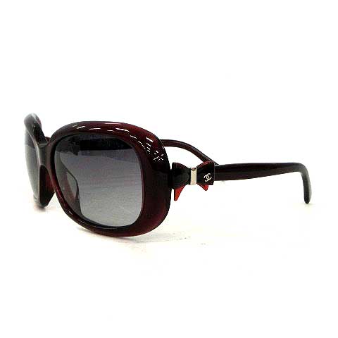 シャネルCHANEL サングラス58□17 135 リボン