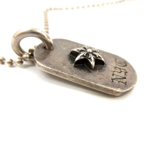 クロムハーツ CHROME HEARTS ネックレス ボールチェーン ドッグタグ
