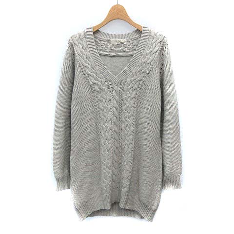 ポールスミス PAUL SMITH PAUL ニット セーター Vネック ケーブル編み 
