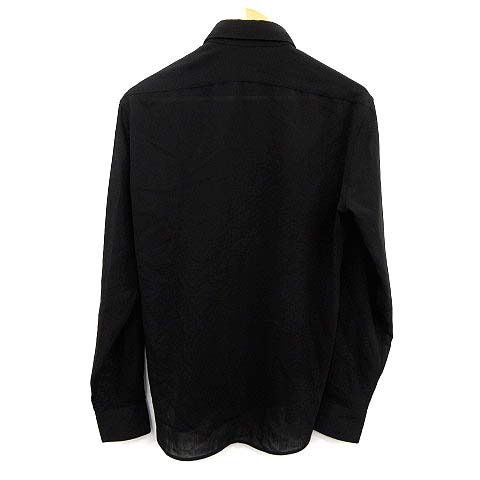 サンローラン パリ SAINT LAURENT PARIS 2017年製 シャツ 長袖 ウール 