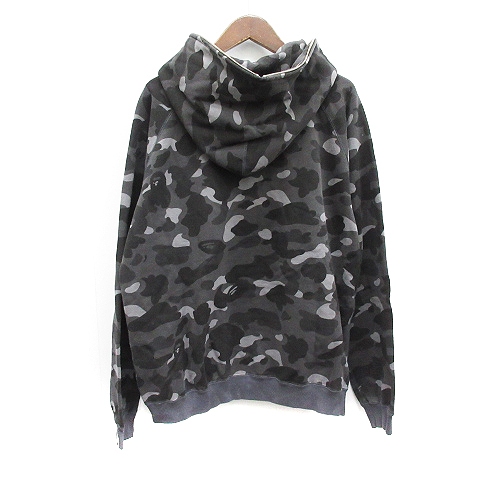アベイシングエイプ A BATHING APE パーカー ジップアップ フード 