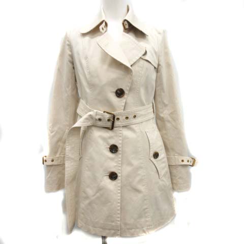 ホワイト系,S【最新入荷】 バーバリーブルーレーベル コート 白 ロング ...
