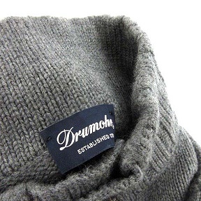 新品タグ付　Drumohr ドルモア スタンドカラー ニット カーディガン 44 Drumohr - スタンドカラーニットカーディガン | 4.444glad