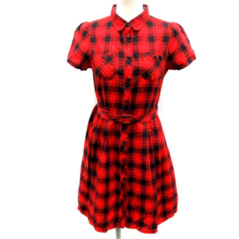 バーバリーブルーレーベル BURBERRY BLUE LABEL シャツワンピース ミニ  