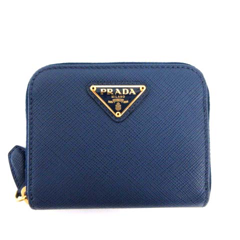 プラダ PRADA コインケース サフィアーノ 財布 小銭入れ ラウンド 