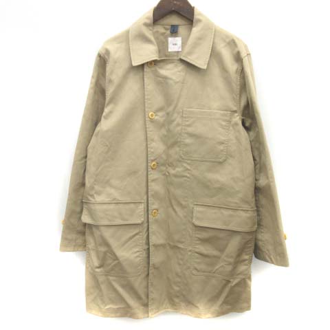 ティーエスエス Ts S コート ステンカラー コットン 2 ベージュ Ek メンズ 081 ベクトルパーク