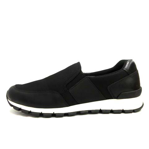 プラダスポーツ Prada Sport スニーカー スリッポン 7 5 26 黒 ブラック Tk メンズ 081 ベクトルパーク