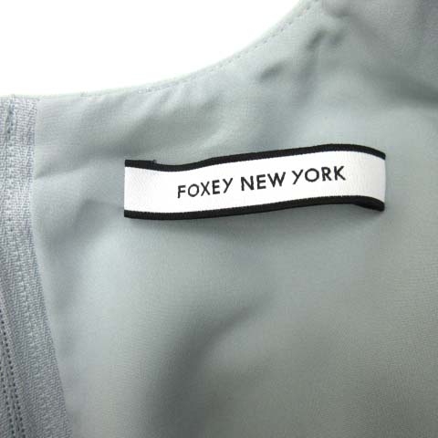 フォクシーニューヨーク FOXEY NEW YORK 19SS ワンピース フレア ひざ  