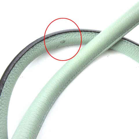 セリーヌ CELINE トートバッグ ラゲージ ファントム レザー 緑 ミント