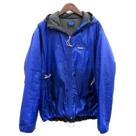 パタゴニア Patagonia 中綿ジャケット フード M 青 ブルー /TK ○D  