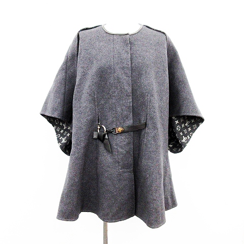 ルイヴィトン LOUIS VUITTON 19SS コート ベルテッドケープ モノグラム 