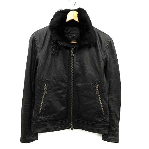 バーバリーブラックレーベル BURBERRY BLACK LABEL ジャケット 革 
