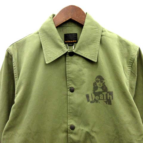 未使用品 ヒステリックグラマー HYSTERIC GLAMOUR 18AW DEATH コーチ 