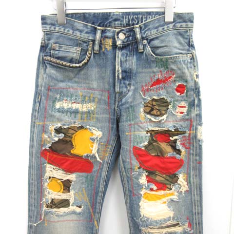 ヒステリックグラマー HYSTERIC GLAMOUR 15AW デニムパンツ ストレート