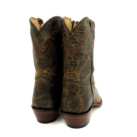 トニーラマ Tony Lama ウエスタンブーツ ショート レザー 7 5b カーキ Kh メンズ 081 ベクトルパーク