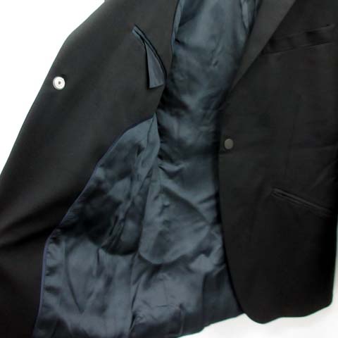 ミュグレー Mugler テーラードジャケット 44 黒 ブラック /EK メンズ