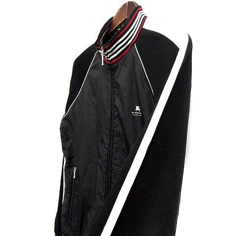 バーバリー ブラックレーベル ノバストライプ ホースロゴ トラックジャケット 黒 2025年最新】burberry トラックジャケットの人気アイテム - メルカリ