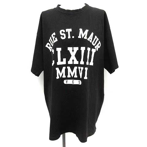 MM6 Maison Margiela マルジェラTシャツプリント　シャツ人気 MM6 Maison Margiela プリント Tシャツ | ブラック | FARFETCH JP
