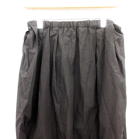 ナゴンスタンス nagonstans スカート ロング マキシ バルーン 麻混  